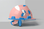 Construction Safety Helmet Mockup, an Apparel Mockup by megostudi0 (Thumbnail 4 of 6)