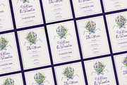 Lavender Bouquet Wedding Invitation, an Invitation Template by iDoodle Studio (Thumbnail 4 of 4)