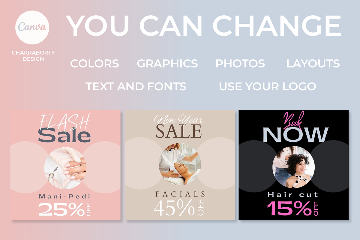 Editable Canva instagram template, a Social Media Template by Chakraborty Design (Photo 9 of 10)