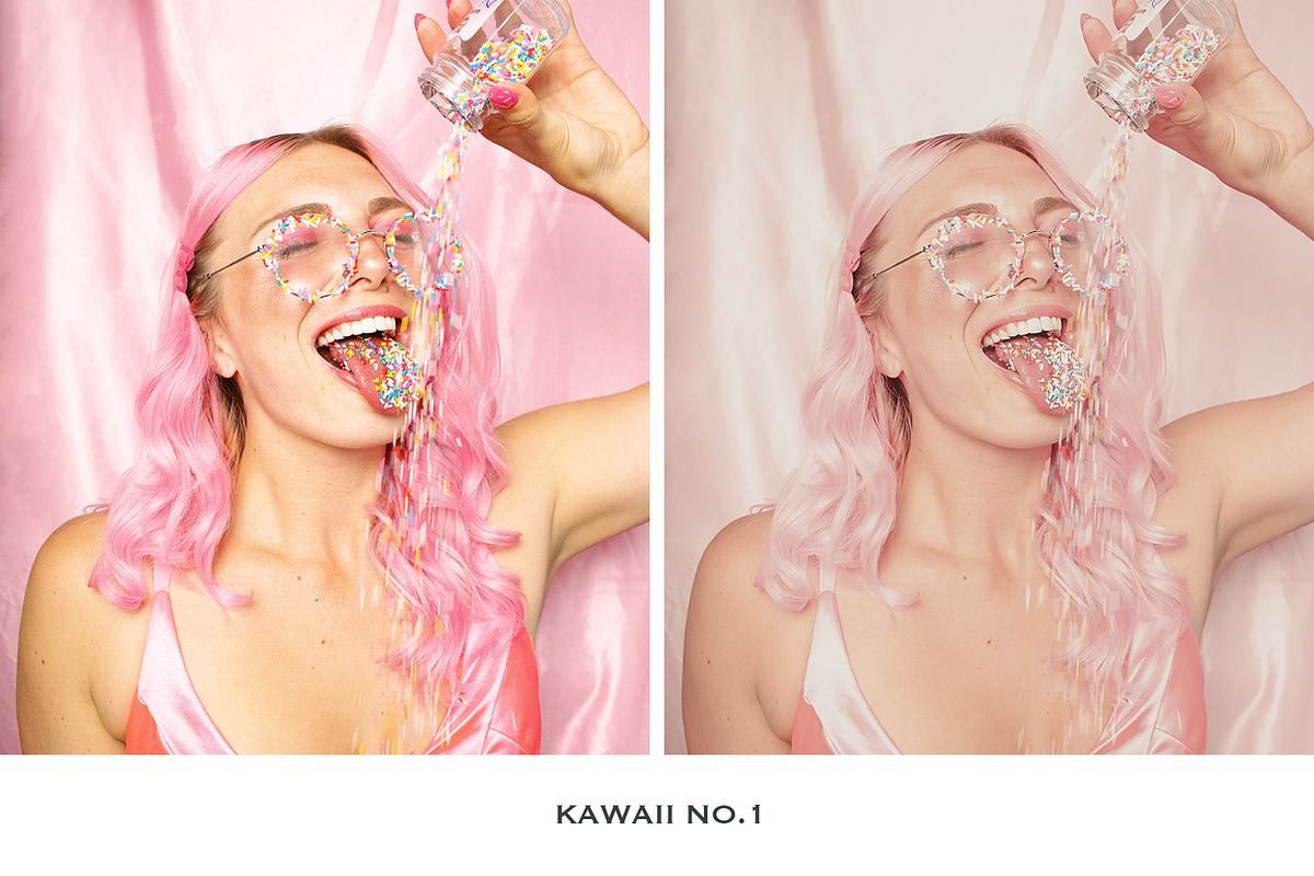 Kawaii Lightroom Presets Instagram, a Preset Add-On by VEER (Photo 3 of 10)