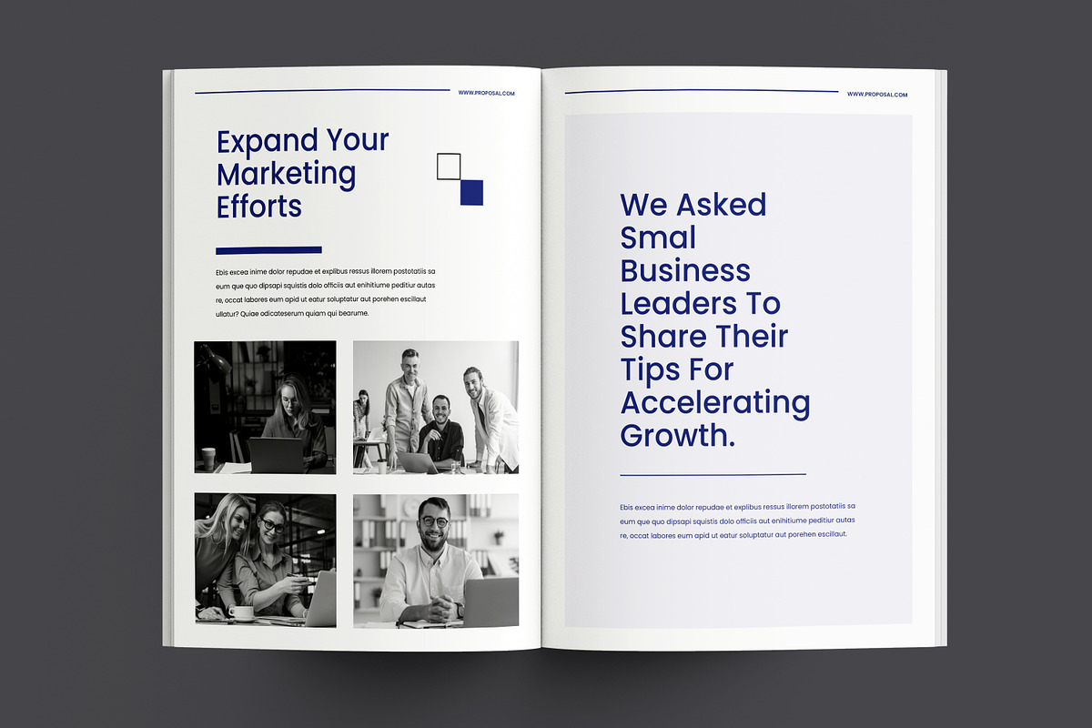 Business Proposal, a Brochure Template by FlyeredTemplate (Photo 9 of 10)
