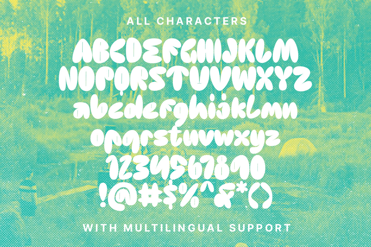 Summerlane Display Font, a Sans Serif Font by Rillatype (Photo 8 of 9)