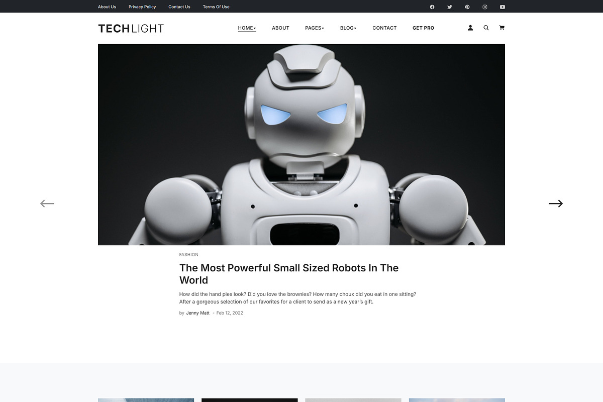TechLight - Tech Store and Blog HTML, a HTML Template by TemplatesJungle (Photo 2 of 2)