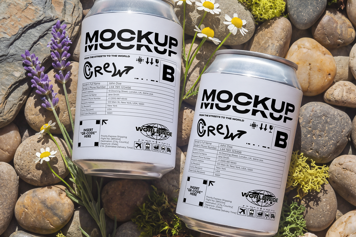 Soda Can Mockup, a Packaging Mockup by PopotLane (Photo 2 of 4)