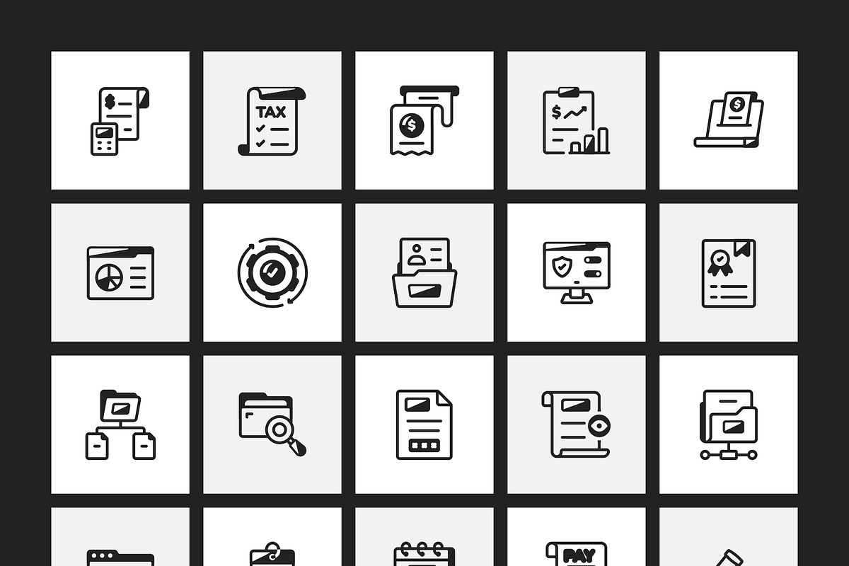 350 Startup Icons Art Set, a Solid Icon by Prosymbols (Photo 10 of 13)