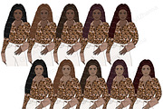 Business Women Clipart, a Person Illustration by GlamArtZhanna (Thumbnail 5 of 7)