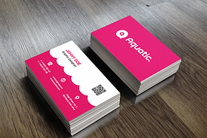 Aquatic Business Card Template