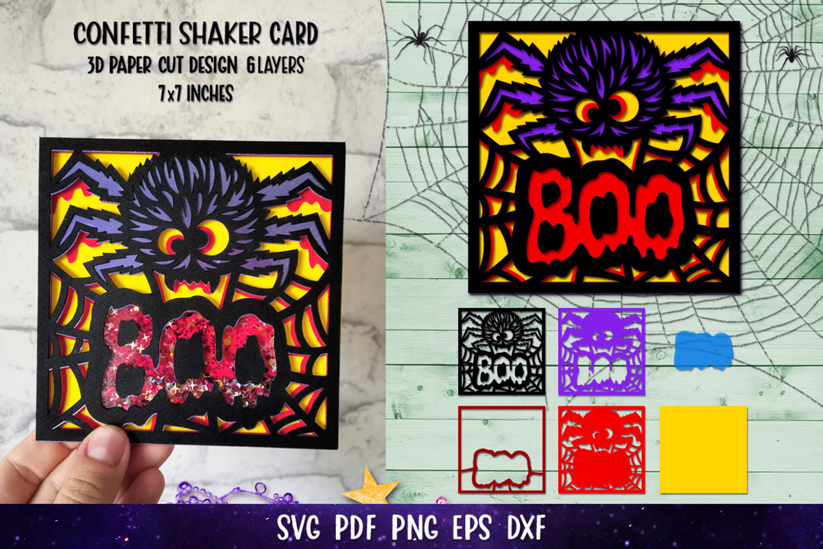 3D Halloween Card Confetti Shaker, a Card Template by Digital_Craftyfox (Photo 14 of 24)
