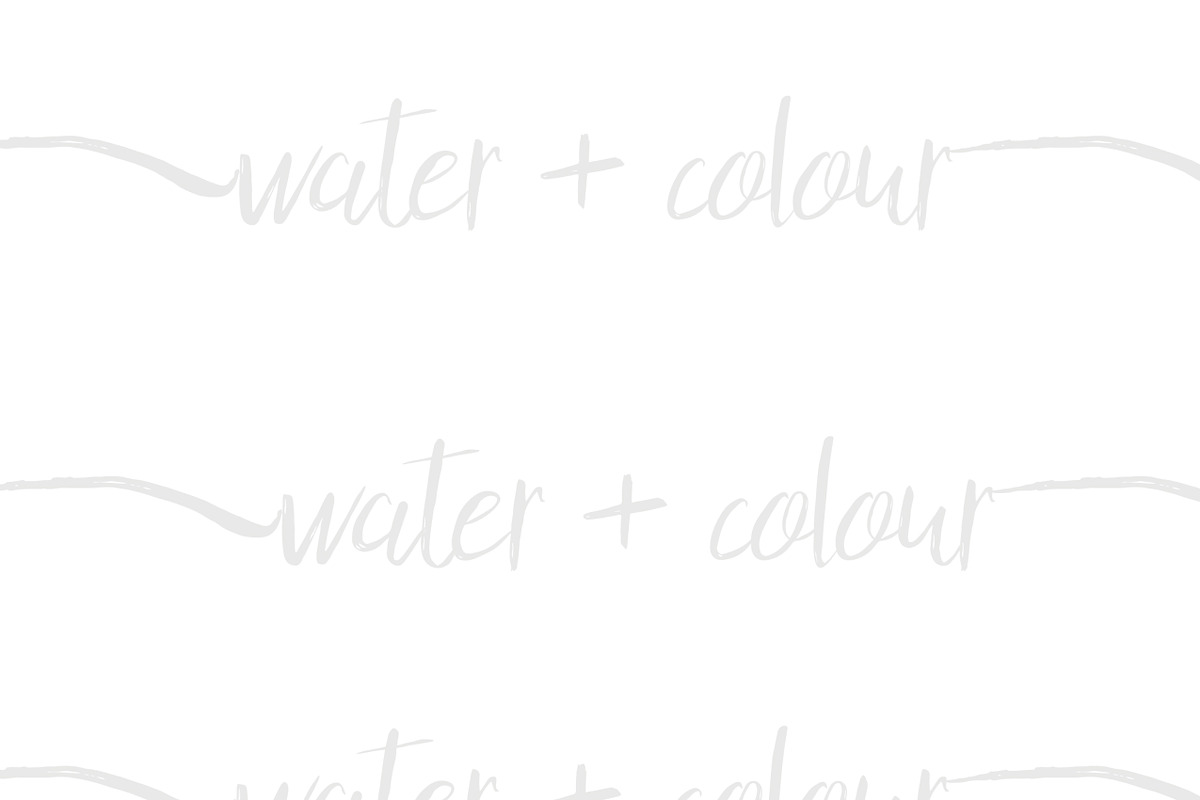 Watercolor Bouquet Bottom border, a Graphic by water + colour