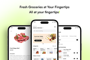 Grocerya - Grocery Shopping UI Kit