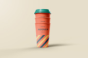 Take Away Paper Coffee Cup Mockups, a Cups & Container Mockup by dpi (Thumbnail 10 of 24)