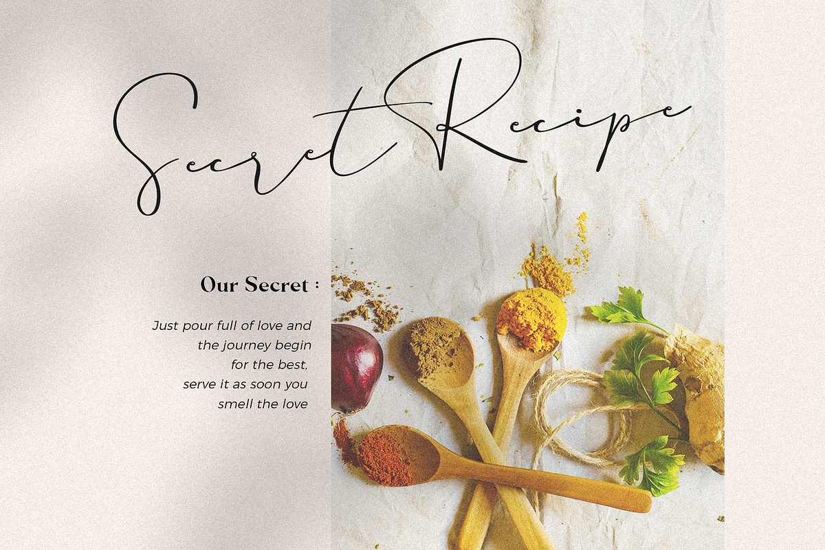 Carphe | Modern Luxury Font preview 5