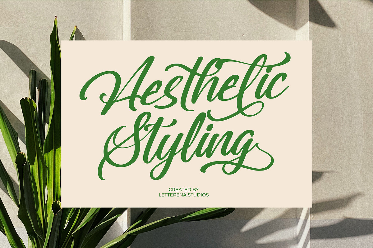 Greatesa Brought Bold Calligraphy, a Script Font by Letterena Studios Script (Photo 16 of 20)