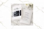 Funeral Bifold Program Canva FR004, a Brochure Template by TyphoonStudio (Thumbnail 1 of 10)