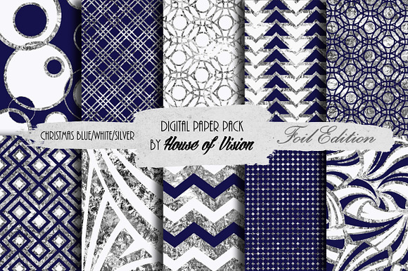 Christmas Blue and Silver Pack preview 4