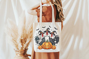 Halloween Pumpkin Chicken Witch Fall, an Illustration by DreamCafeArt (Thumbnail 4 of 7)