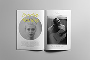 Simple Magazine Template, a Magazine Template by BoriesBechker (Thumbnail 11 of 15)
