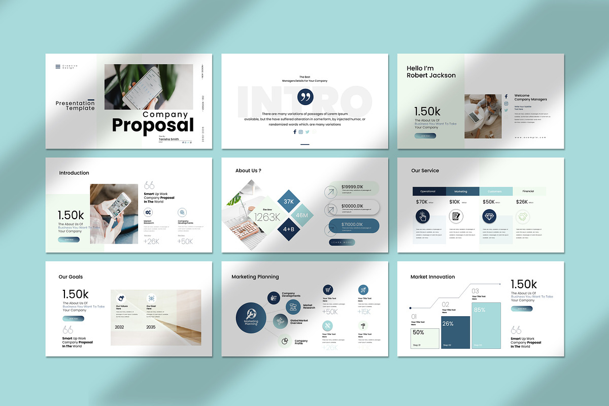 Company Proposal Presentation, a Presentation Template by Soraclod (Photo 5 of 9)