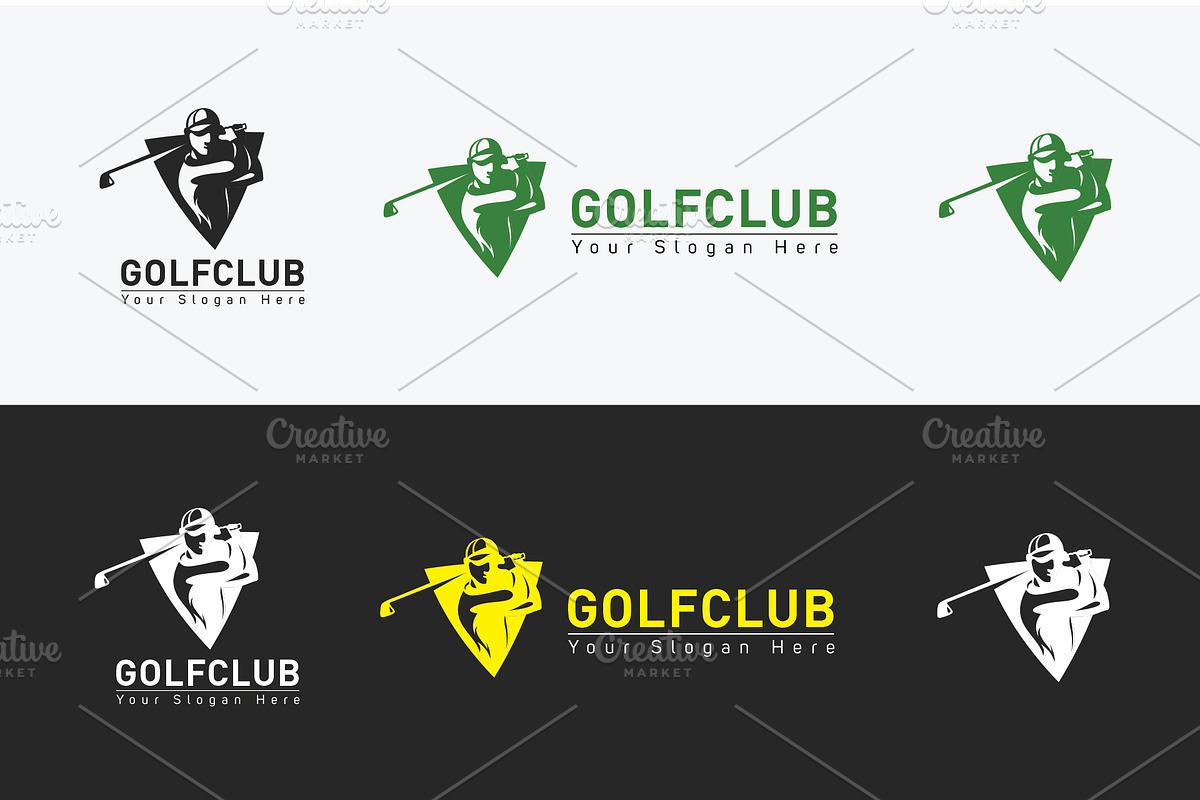 Golf Club Logo Template, a Branding & Logo Template by What a Story (Photo 4 of 5)