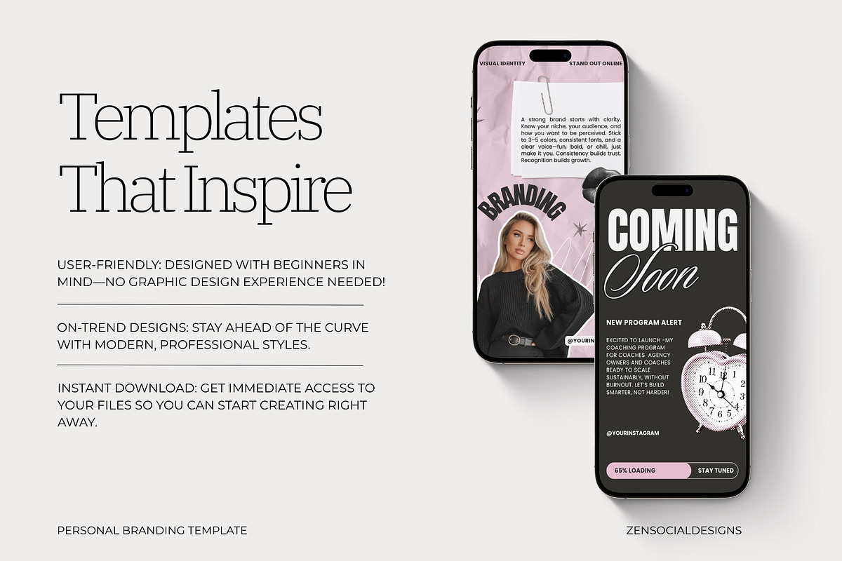 Personal Brand Instagram Template preview 7