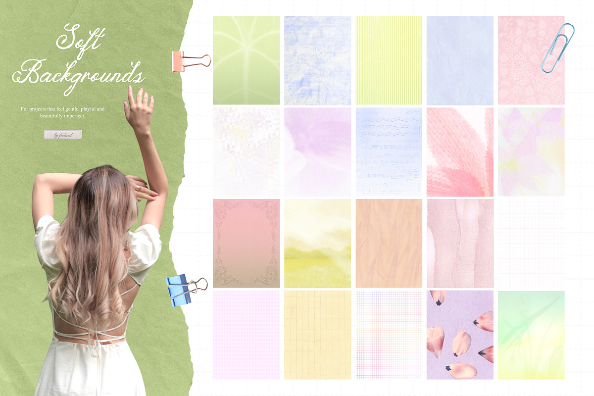 250+ Whimsy Garden Collage Pack, an Object Graphic by Feelsoul (Photo 9 of 11)