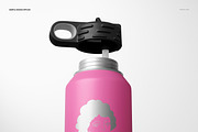 P. Coated 40 oz. Water Bottle Mockup, a Product Mockup by creatsy5 (Thumbnail 8 of 13)