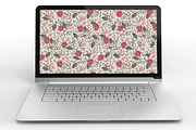 Set Seamless Flowers Chamomile daisy, a Pattern Graphic by Vintage (Thumbnail 17 of 17)