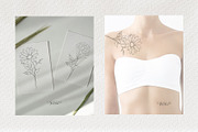 Birth FLOWER Stamps Jan-June, a Brush Add-On by CaraulanStore (Thumbnail 4 of 5)