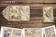 Alice in Wonderland Grunge Folio kit, a Decorative Illustration by meribela (Thumbnail 2 of 6)