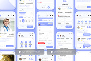 Carivo Patient Portal UI Kit, an App Template by twinstd (Thumbnail 3 of 5)