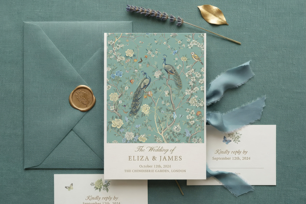 Sage Green Chinoiserie Wallpaper, a Wallpaper Graphic by by creative paper (Photo 20 of 20)