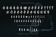 The Magician - Blackletter Typeface, a Blackletter Font by Meizzaluna Design (Thumbnail 6 of 10)