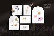 FIORE Bright watercolor flowers, a Decorative Illustration by Grace Noboa Illustrations (Thumbnail 11 of 17)