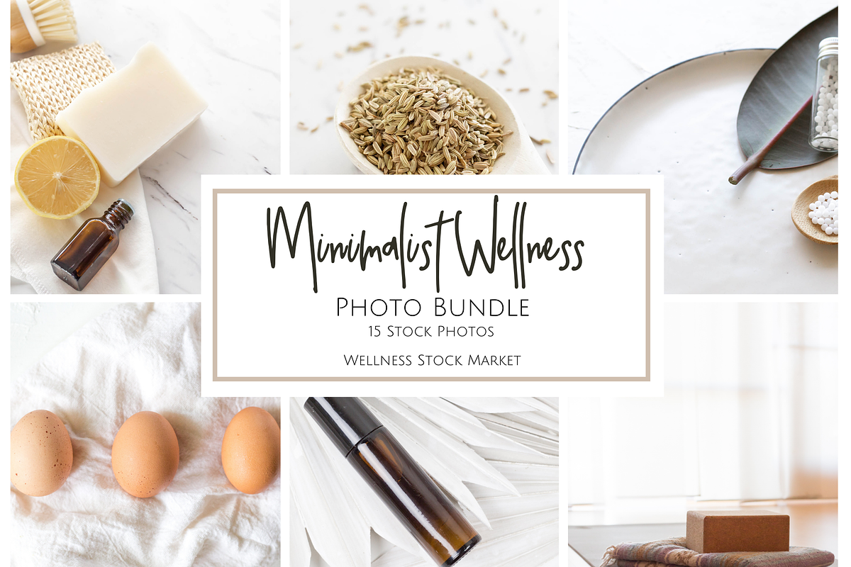 Minimalist Wellness Photo Bundle, a Health & Medical Photo by Wellness Stock Market (Photo 1 of 16)