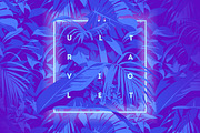16 Ultraviolet Tropic Patterns, a Pattern Graphic by Alexander Baidin (Thumbnail 8 of 10)