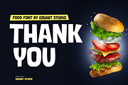 Pehoda Choice - Food Font, a Sans Serif Font by Iqsiart Studio (Thumbnail 6 of 6)