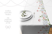 Fleur de Perle Watercolor Clipart, a Decorative Illustration by Eves_Aquadreams (Thumbnail 5 of 12)