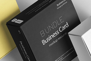 Business Card Mockup Bundle