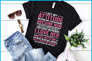 I Get My Attitude From Freaking Mom, a Graphic by Creativeusart (Thumbnail 1 of 4)