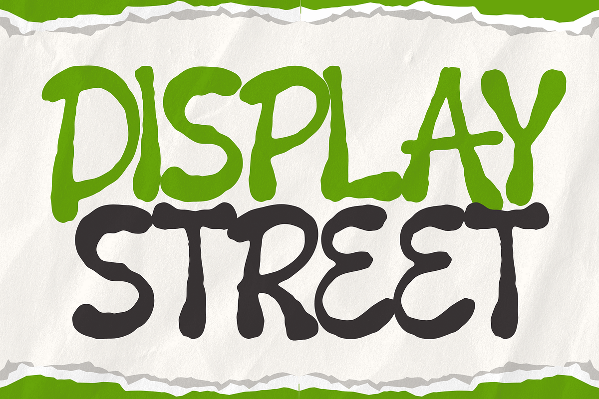 Chiria – Street Decorative Display, a Handwritten Font by MaikoHatta (Photo 3 of 8)