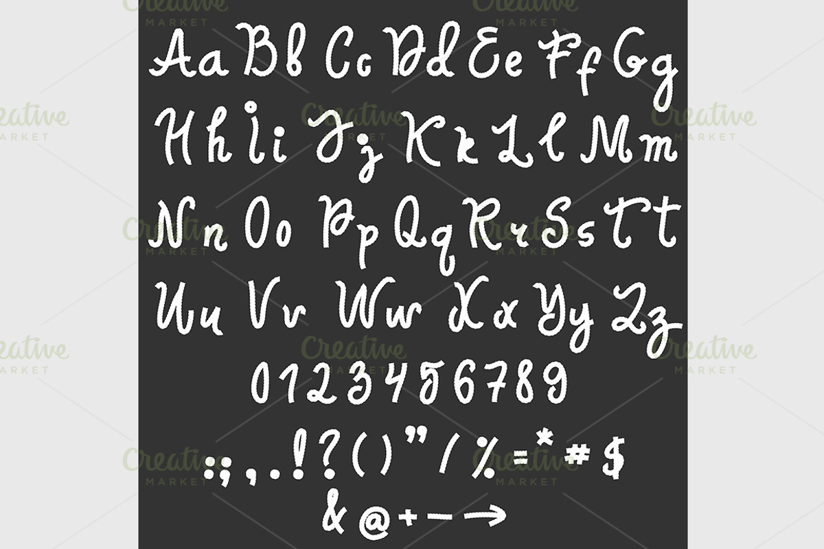 letters and digital of rope, a Script Font by IllustrationArtShop (Photo 6 of 6)