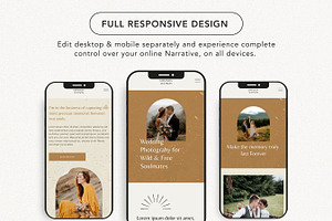 Squarespace 7.1 Template: Miranda