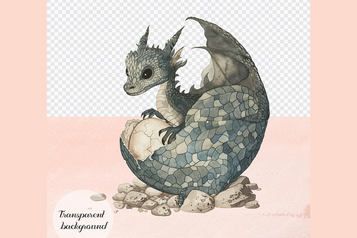 80 Images Fantasy Dragon & Royal PNG, an Object Graphic by ThingsbyLary (Photo 9 of 10)