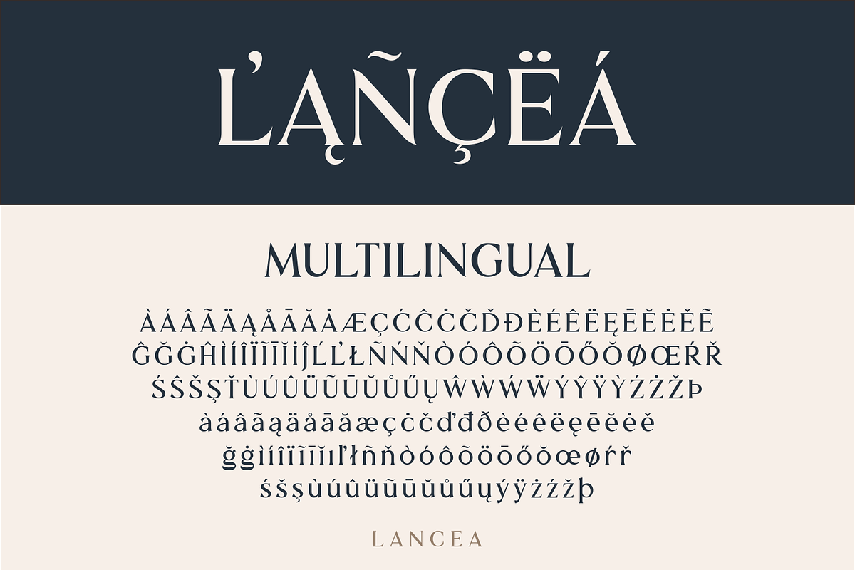 Lancea Font, a Serif Font by Asenbayu (Photo 10 of 11)