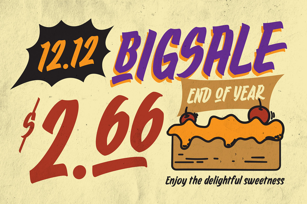 Brush Joney Font, a Handwritten Font by alit design (Photo 8 of 20)