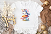 Cute Fairy Unicorn Sublimation Clipa, an Illustration by DreamArtGraphic (Thumbnail 3 of 5)
