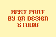 Ombak Groovy - Bubble & Liquid Font, a Sans Serif Font by QR Design Studio (Thumbnail 3 of 6)