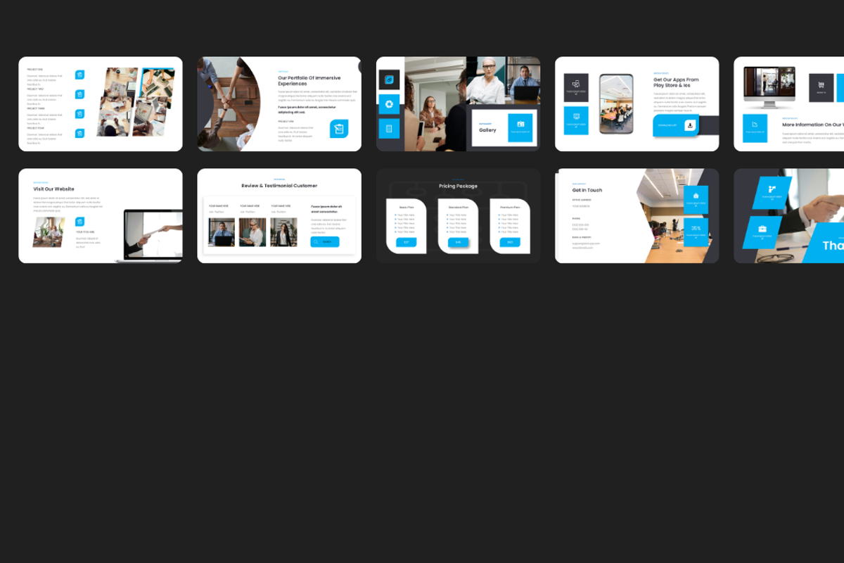 Creative Presentation Bundle, a Presentation Template by Hammad Arif (Photo 32 of 77)