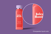 Juice Bottle Mockup, a Packaging Mockup by artimasa (Thumbnail 2 of 4)