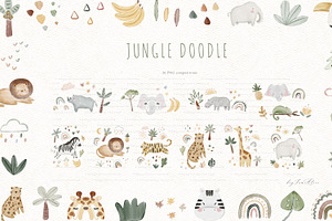 Boho Jungle Doodle